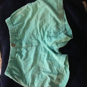Chubbies Light blueish green corduroy shorts
